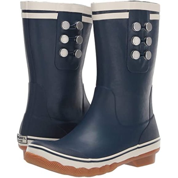 Sperry Women's Saltwater Tall Rain Boots - Picture 8 of 8